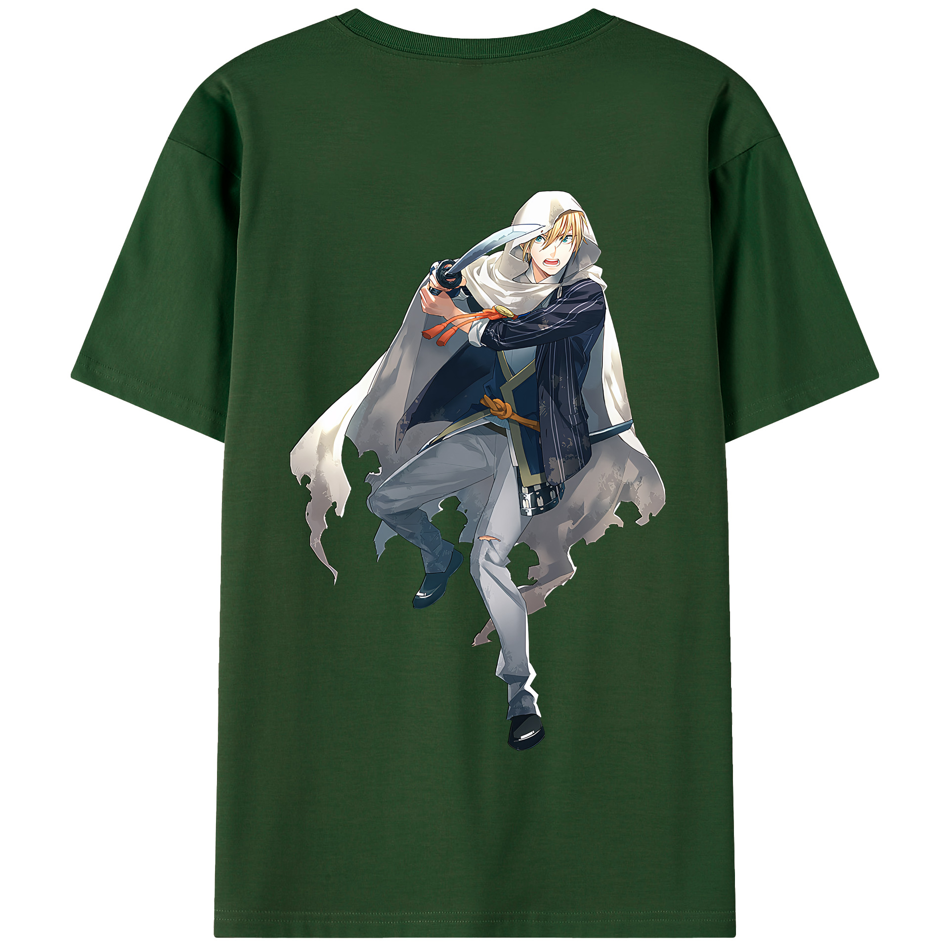 （画像用） 刀剣乱舞 Touken Ranbu 綿100％半袖Tシャツ（背面プリント）